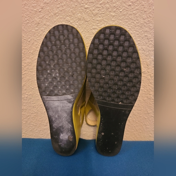 Re-mix Vintage Shoes L'amour Avocado Reproduction 30s Vintage Wedges Size 6 - Picture 5 of 5